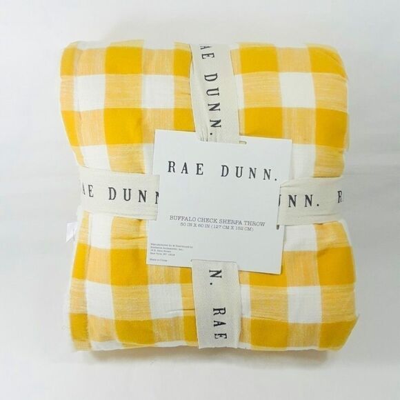 RAE DUNN ‘HELLO FALL’ Sherpa Throw Blanket. - Picture 6 of 8